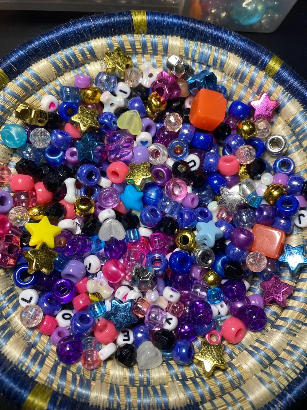 Bag of Kpop Demon Hunters Huntrix inspired  Kandi Beads